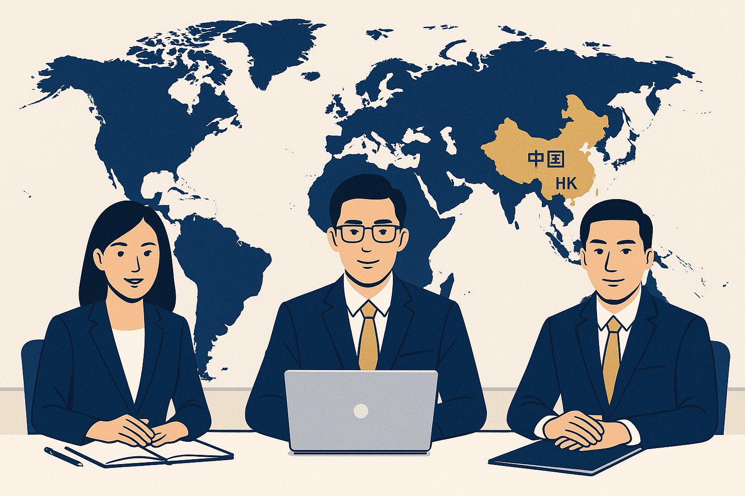 Trade flow chart: Buyer, TED HK, Supplier and bank channels